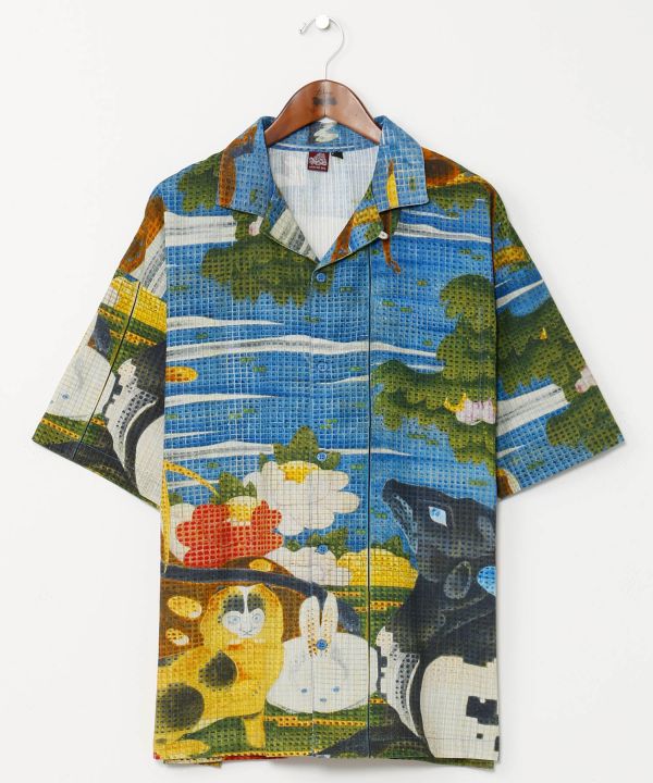 NIPPON ART Ukiyoe Shirt - L