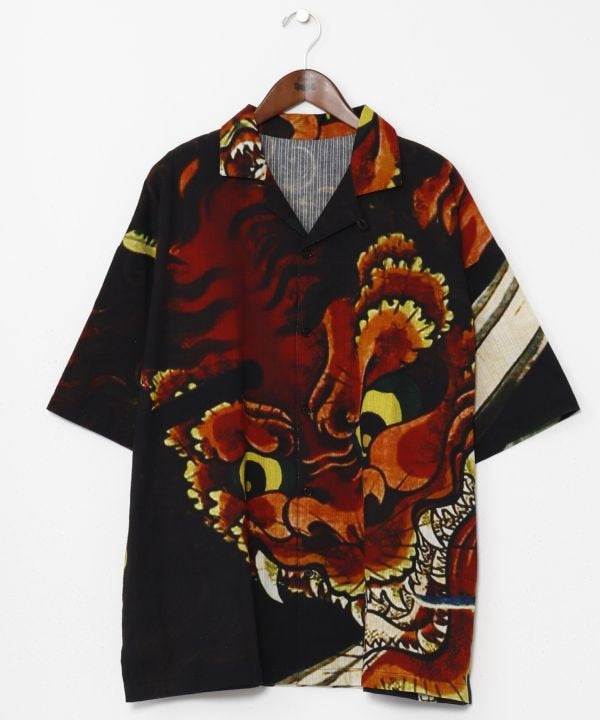 NIPPON ART Ukiyoe Shirt - L von Kaya - Ametsuchi
