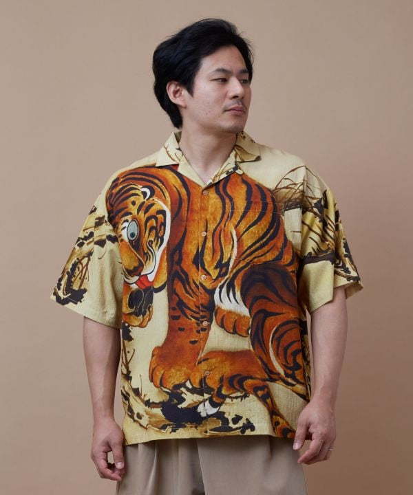 NIPPON ART Ukiyoe Shirt - L von Kaya - Ametsuchi