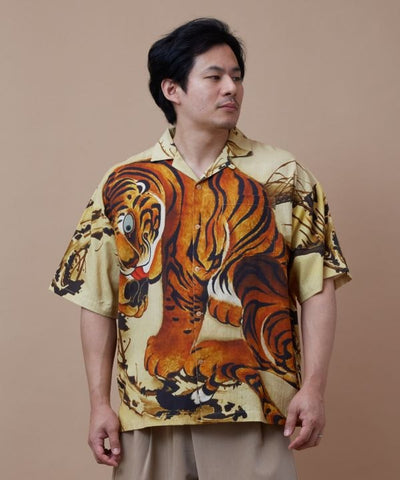 NIPPON ART Ukiyoe Shirt - L von Kaya - Ametsuchi