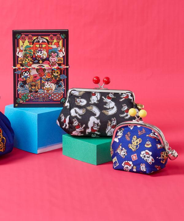 KAYA x NAKAMURA KYOKO - Gamaguchi Glasp Pouch