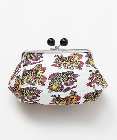 KAYA x NAKAMURA KYOKO - Gamaguchi Glasp Pouch by Kaya - Ametsuchi
