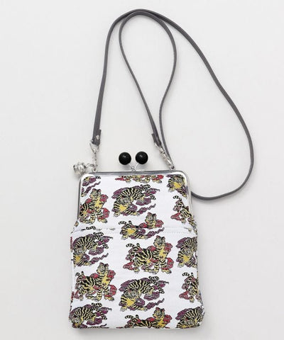 KAYA x NAKAMURA KYOKO - Gamaguchi Glasp Shoulder Bag by Kaya - Ametsuchi