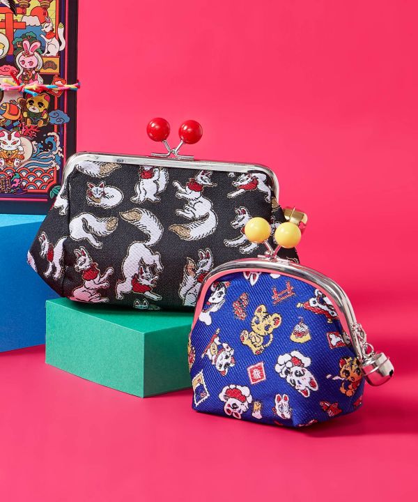 KAYA x NAKAMURA KYOKO - Gamaguchi Glasp Pouch