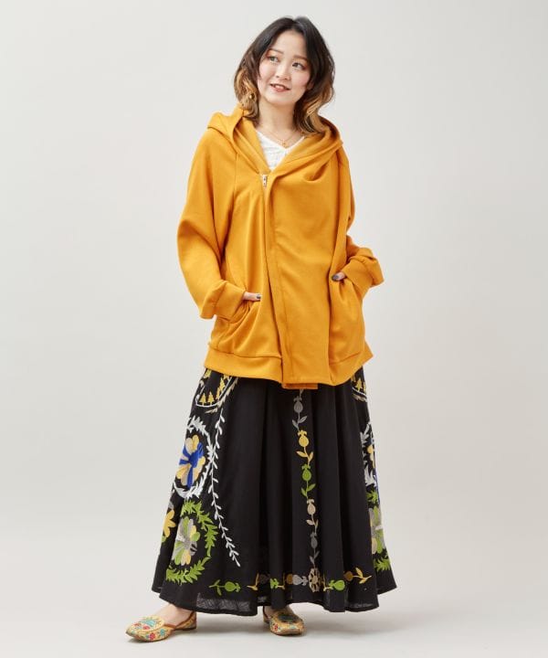 Unisex Effortless Zip Up Cardigan