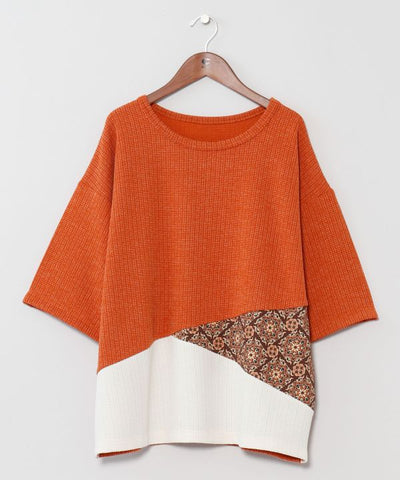 Patchwork Slouchy Top