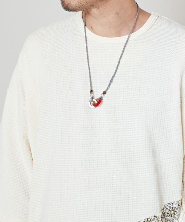 Men's Patchwork Slouchy Top