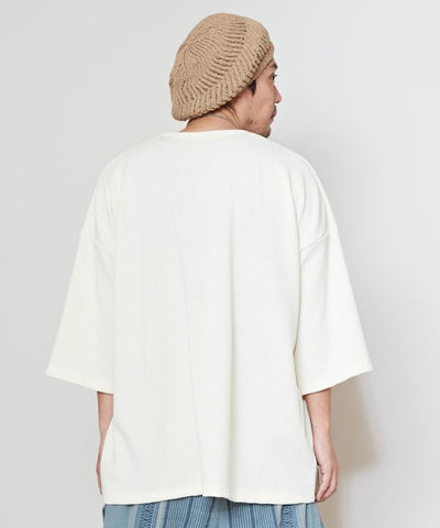 Men's Patchwork Slouchy Top