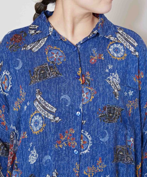 Traveling Caravela Shirt Dress