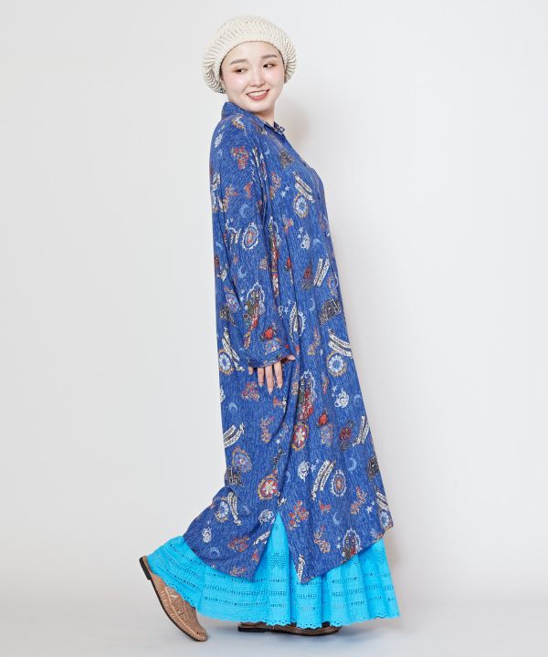 Traveling Caravela Shirt Dress