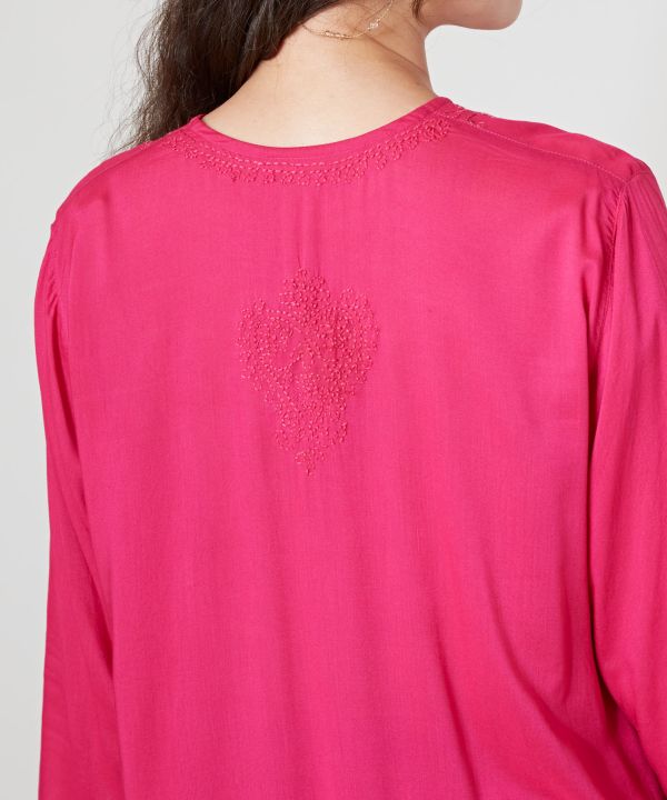 Silky Touch Effortless Tunic Top