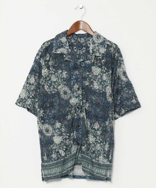 Lace Shirt Sleeve Shirt