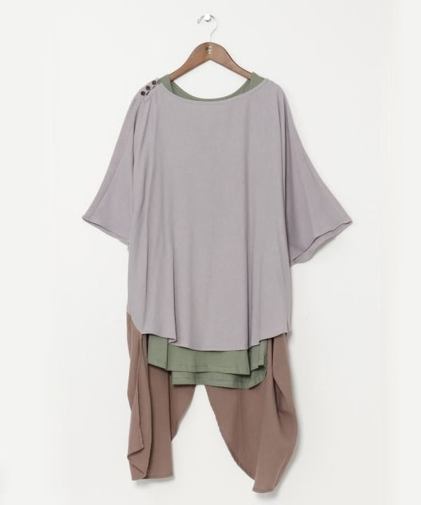 Men's Swallowtail Top and Tank Set Tops by AMINA - Ametsuchi