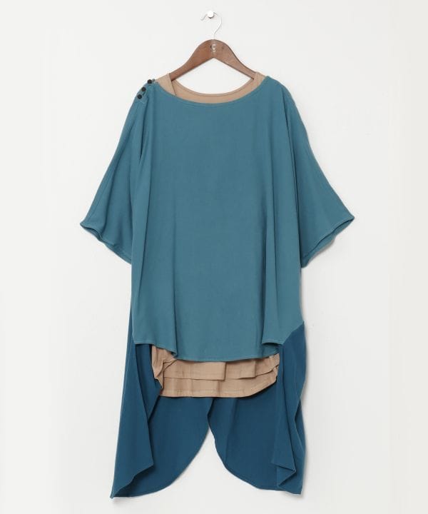 Men's Swallowtail Top and Tank Set Tops by AMINA - Ametsuchi
