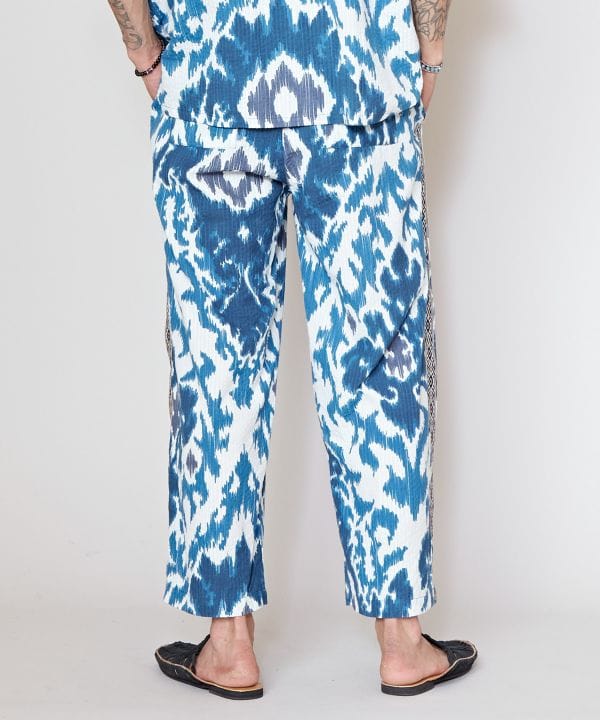 Ikat Pattern Effortless Pants