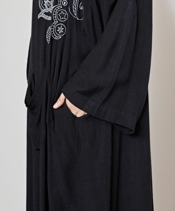 Henna Embroidered Dress