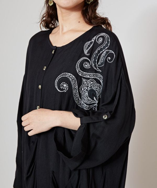 Henna Embroidered Dress