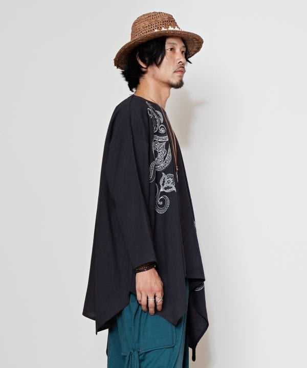 Henna Embroidered Cotton Top