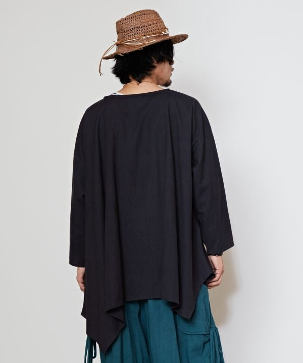 Henna Embroidered Cotton Top