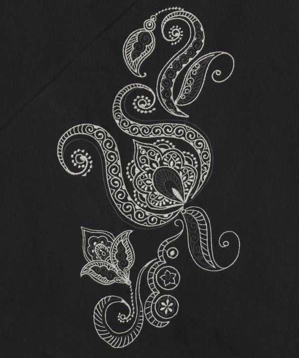 Henna Embroidered Cotton Cardigan Cardigans & Outerwear by AMINA - Ametsuchi