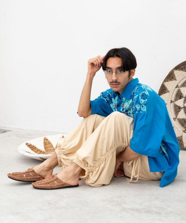 Men's Bohemian Pants Pants & Shorts by AMINA - Ametsuchi