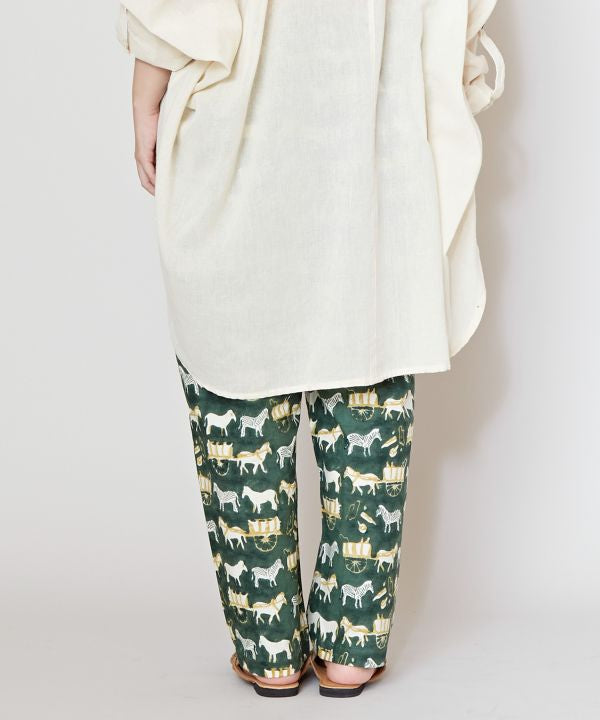 Silk Road Block Print Pants