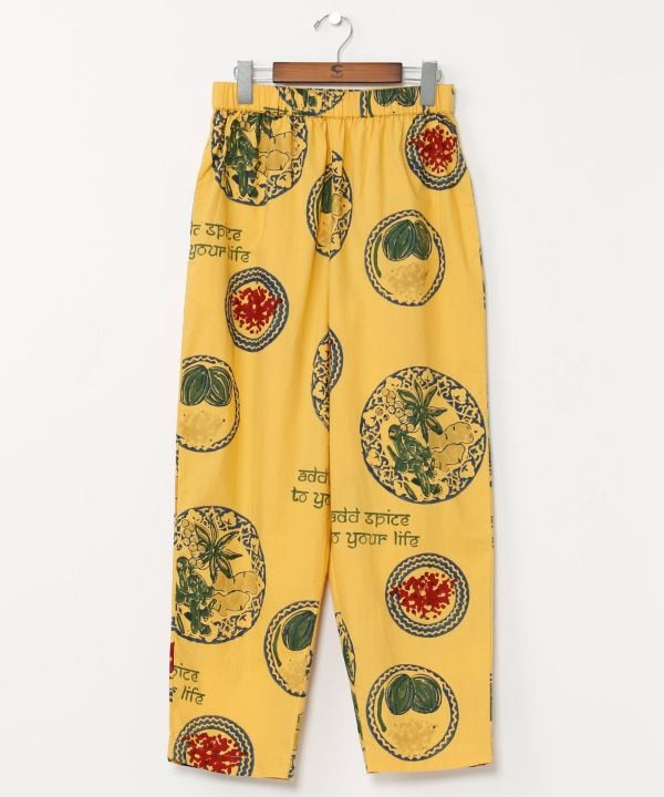 Silk Road Block Print Pants