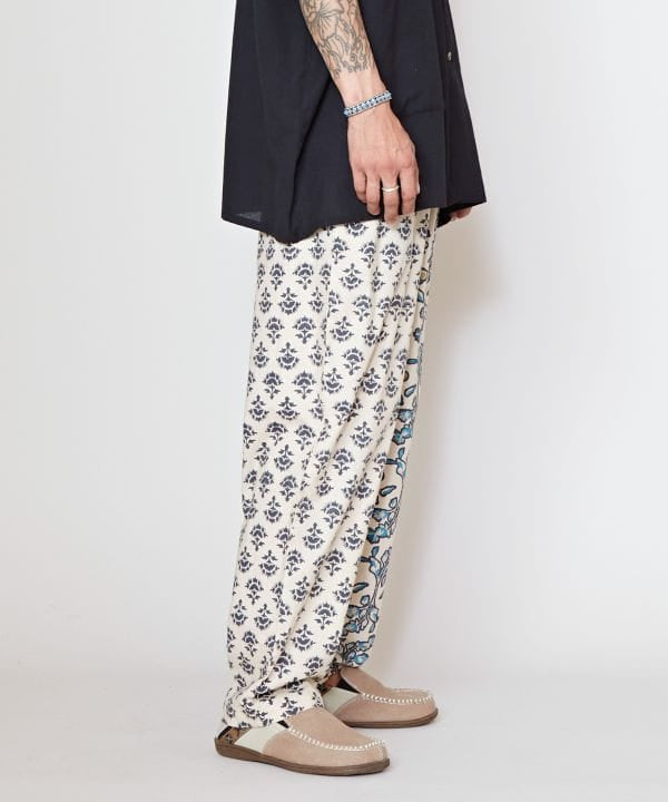 Men's Silk Road Block Print Pants