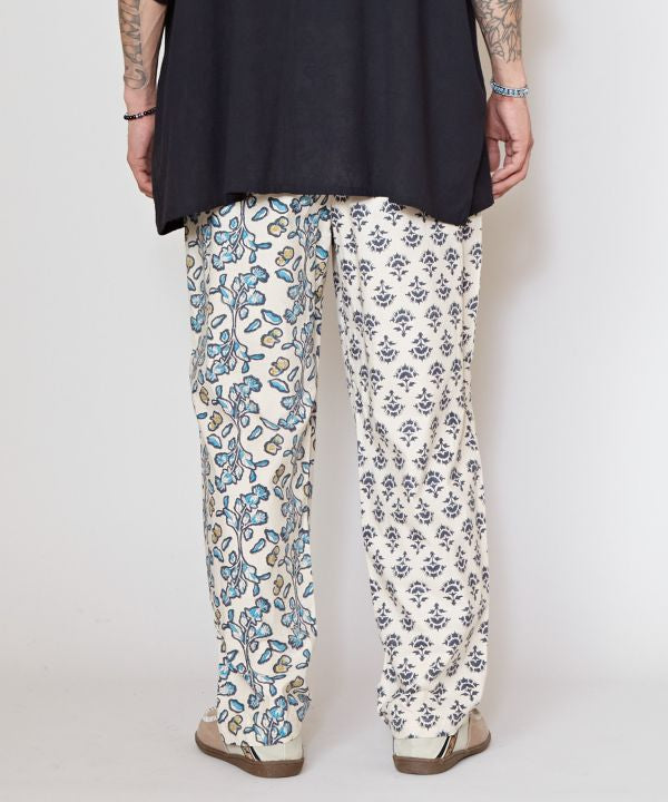 Men's Silk Road Block Print Pants