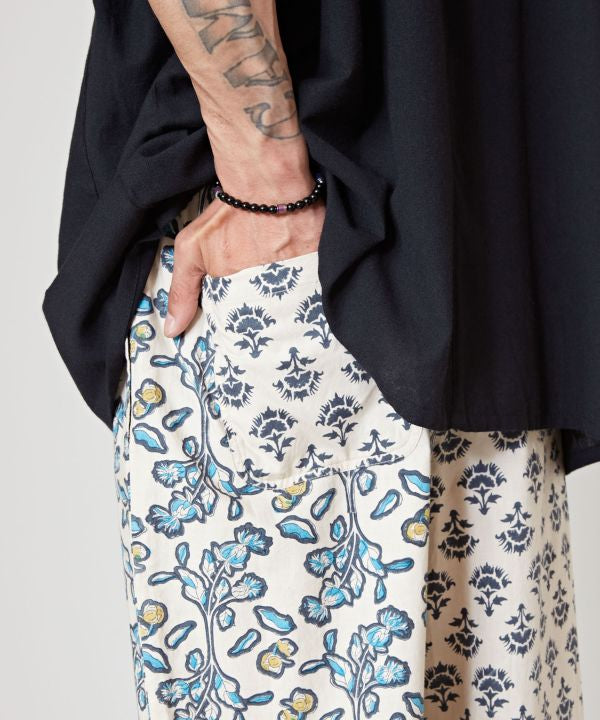 Men's Silk Road Block Print Pants