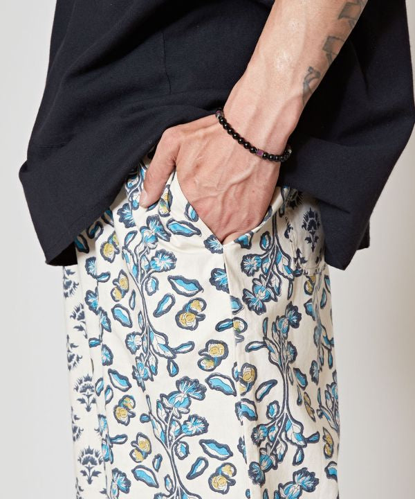 Men's Silk Road Block Print Pants