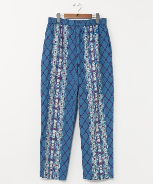Men's Silk Road Block Print Pants