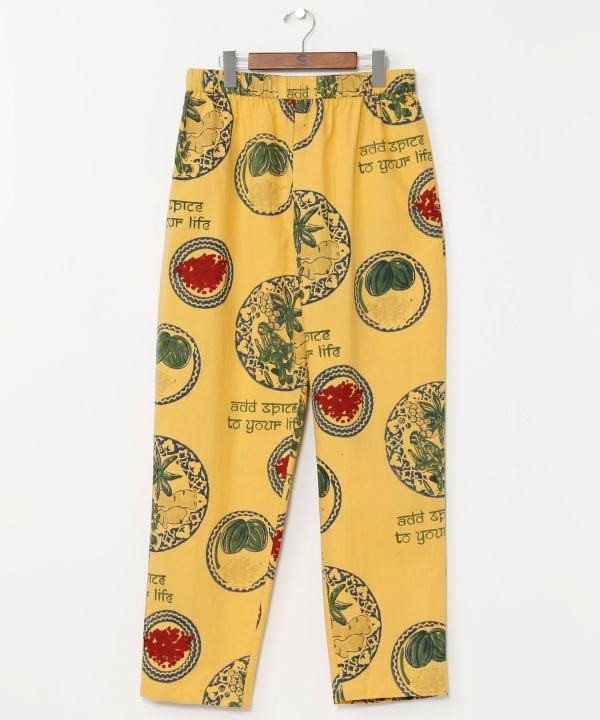 Men's Silk Road Block Print Pants