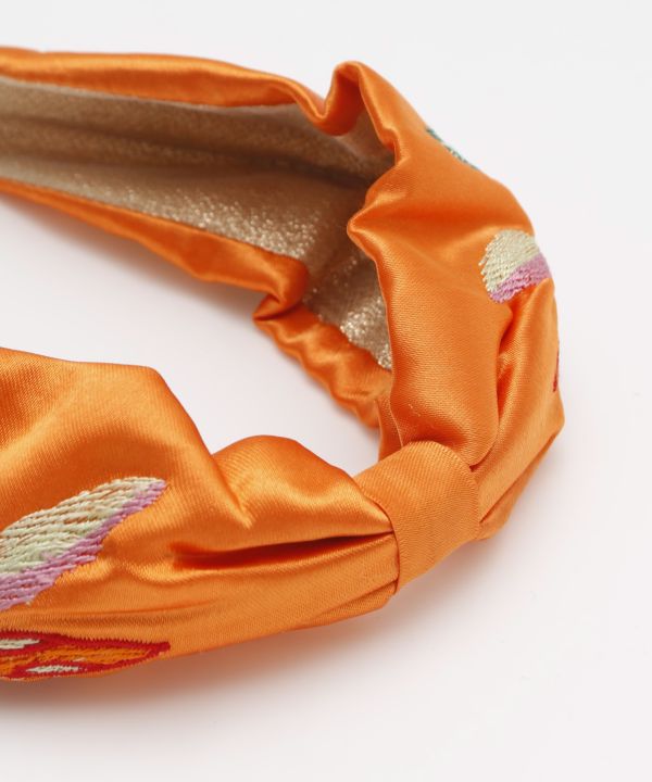 Flower Embroidery Headband