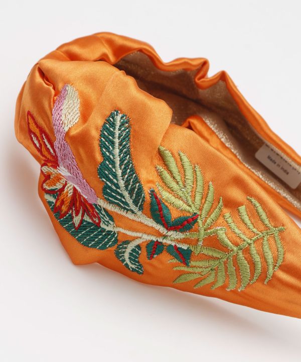 Flower Embroidery Headband