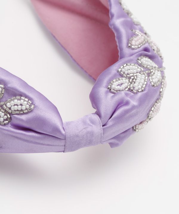 Leaf Embroidery Headband