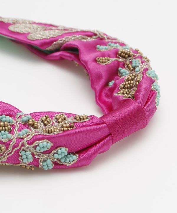 Botanical Embroidery Headband