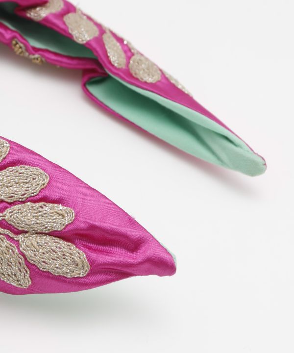 Botanical Embroidery Headband