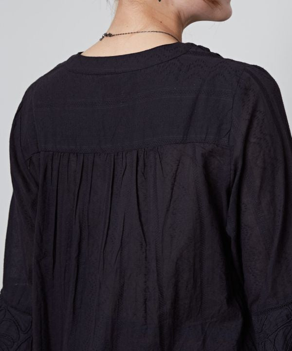 Tiered Tunic Top with Bell Sleeve