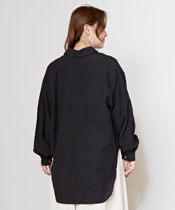 Linen Blend Bohemian Shirt