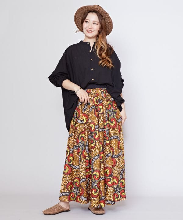 Linen Blend Bohemian Shirt