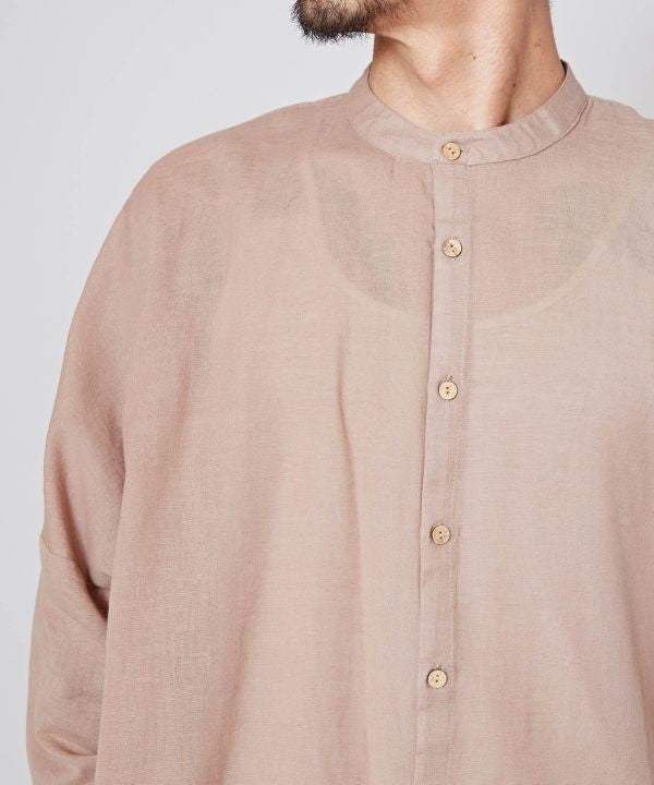 Linen Blend Bohemian Shirt