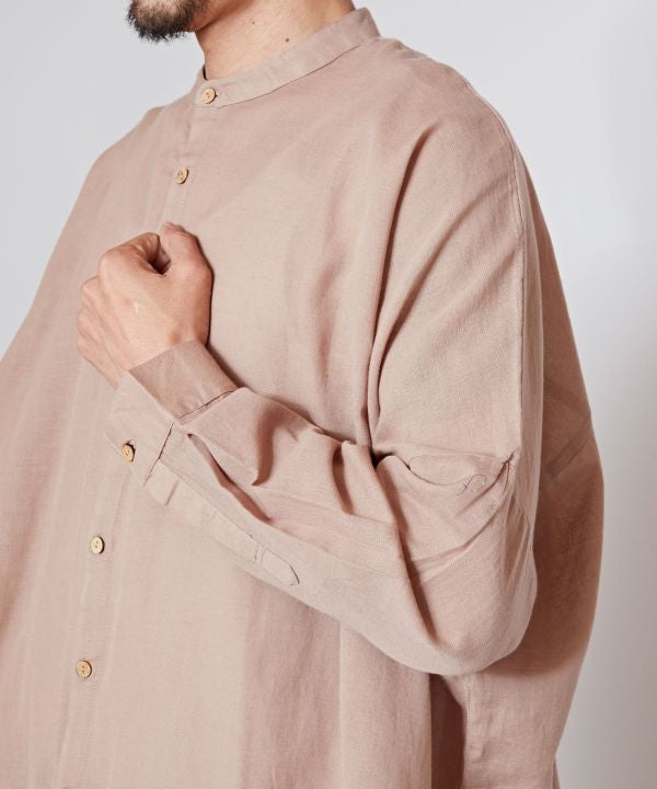 Linen Blend Bohemian Shirt