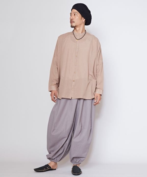 Linen Blend Bohemian Shirt