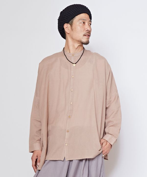 Linen Blend Bohemian Shirt