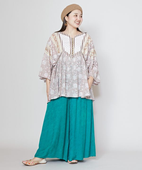 Intricate Block Print Top