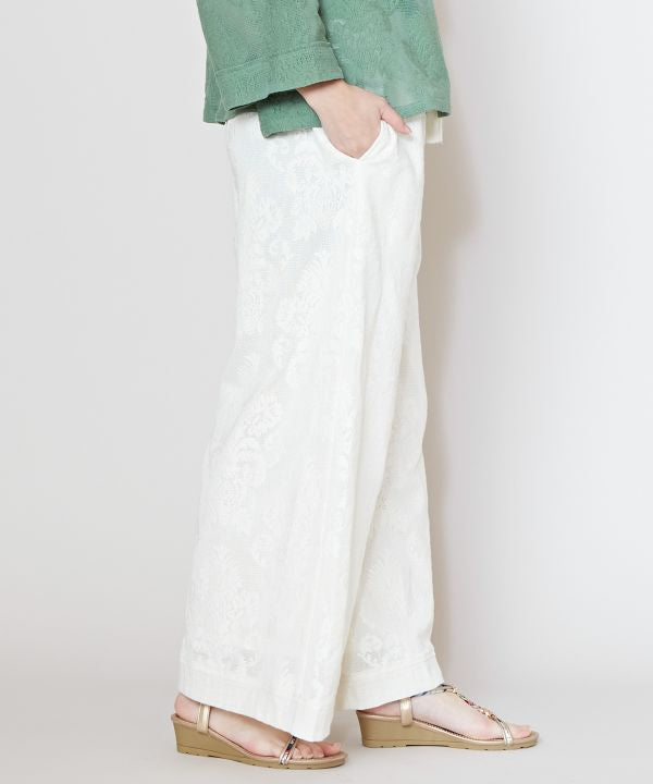 Cotton Lace Pants