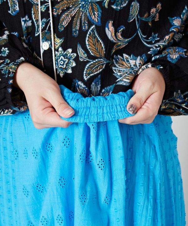 Schiffli Embroidery Skirt