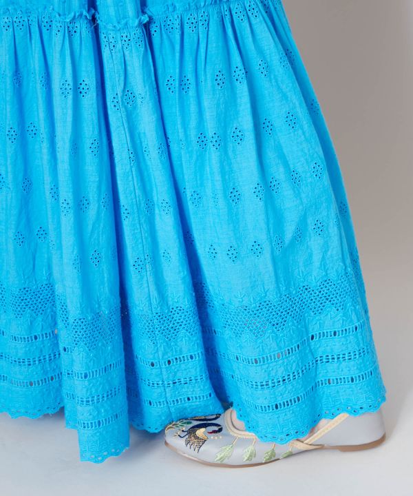 Schiffli Embroidery Skirt