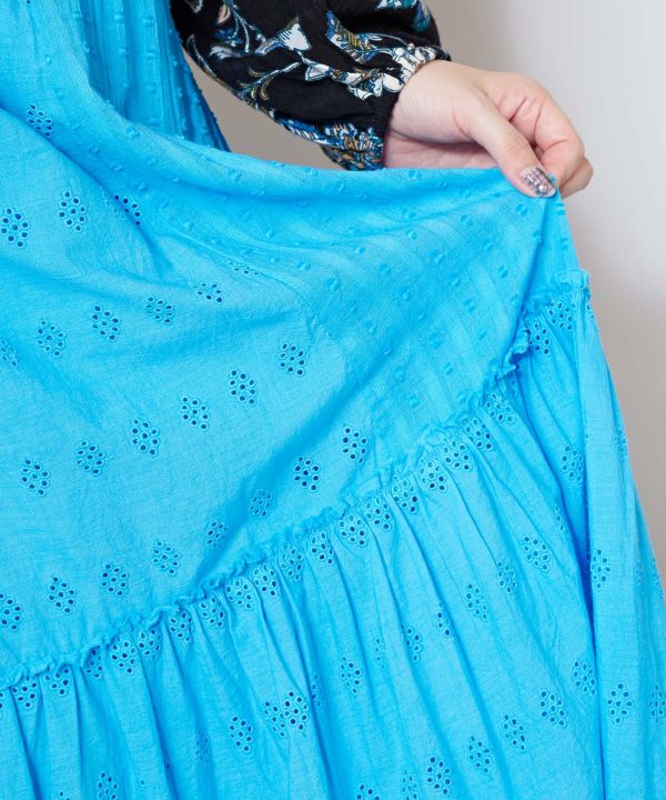 Schiffli Embroidery Skirt